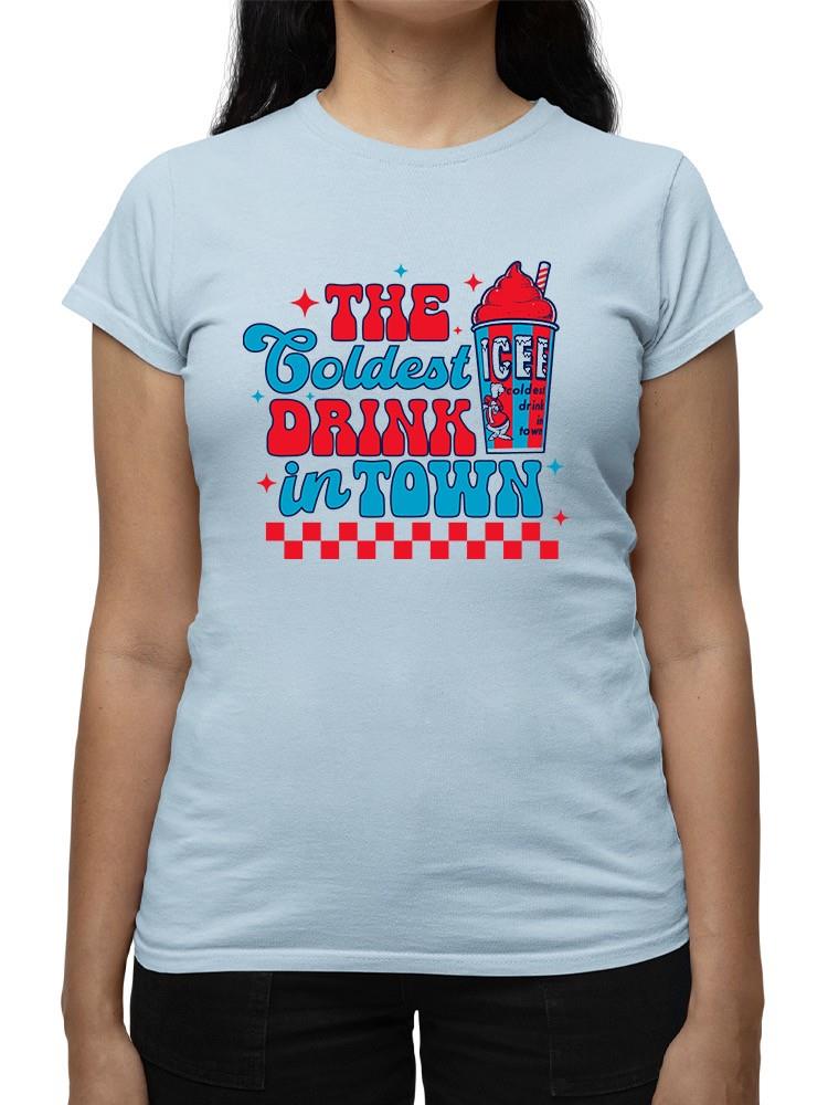 Officially Licensed ICEE Coolest Beverage Retro Chill Design Women's T-shirt - Picture 8 of 10