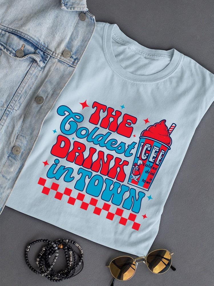 Officially Licensed ICEE Coolest Beverage Retro Chill Design Women's T-shirt - Picture 10 of 10