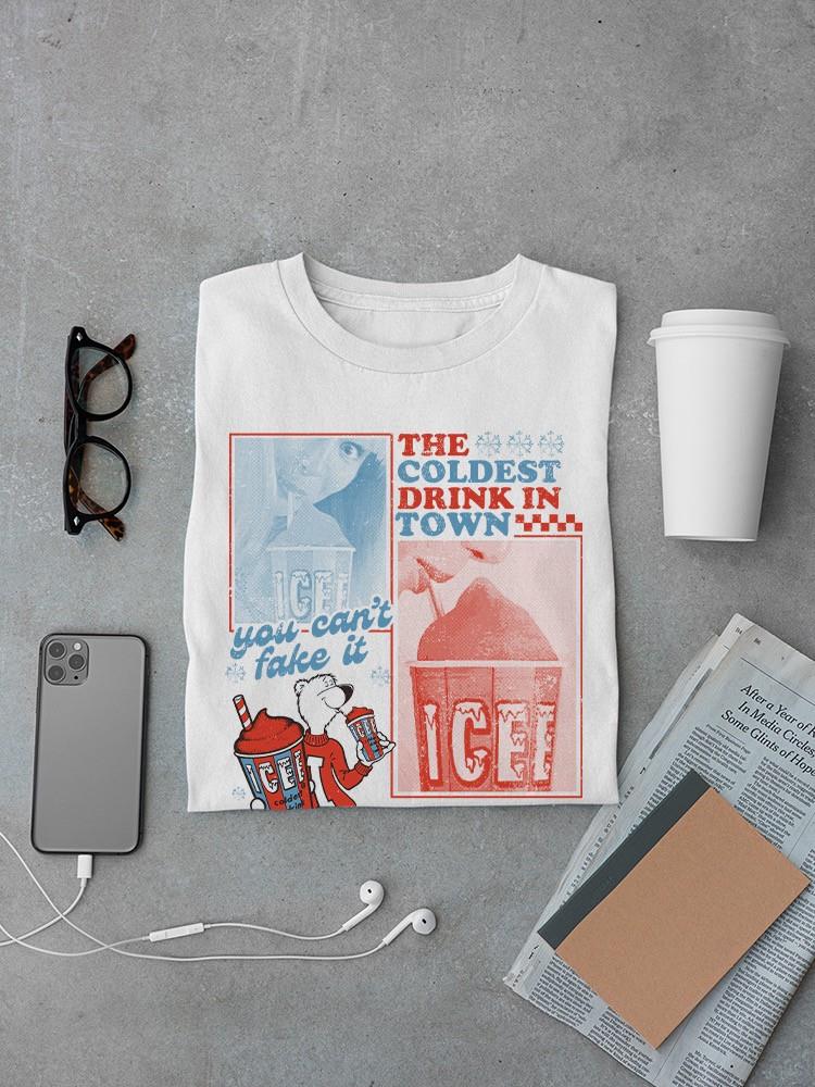 Officially Licensed ICEE Retro Chill Authentic Cold Drink Graphic Men's T-shirt - Picture 7 of 7