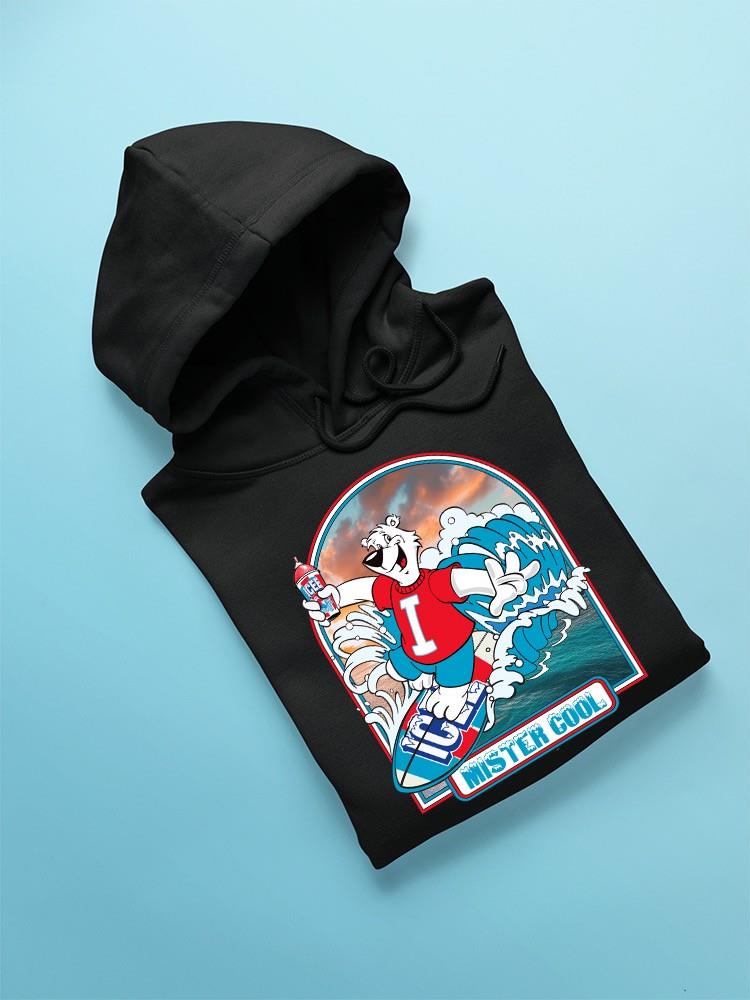 Offiziell lizenzierter ICEE Surfing Wave Vibes - cooles Grafikdesign Herren Hoodie - Bild 7 von 22
