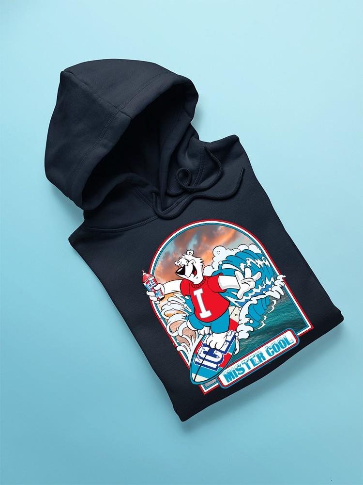 Offiziell lizenzierter ICEE Surfing Wave Vibes - cooles Grafikdesign Herren Hoodie - Bild 10 von 22