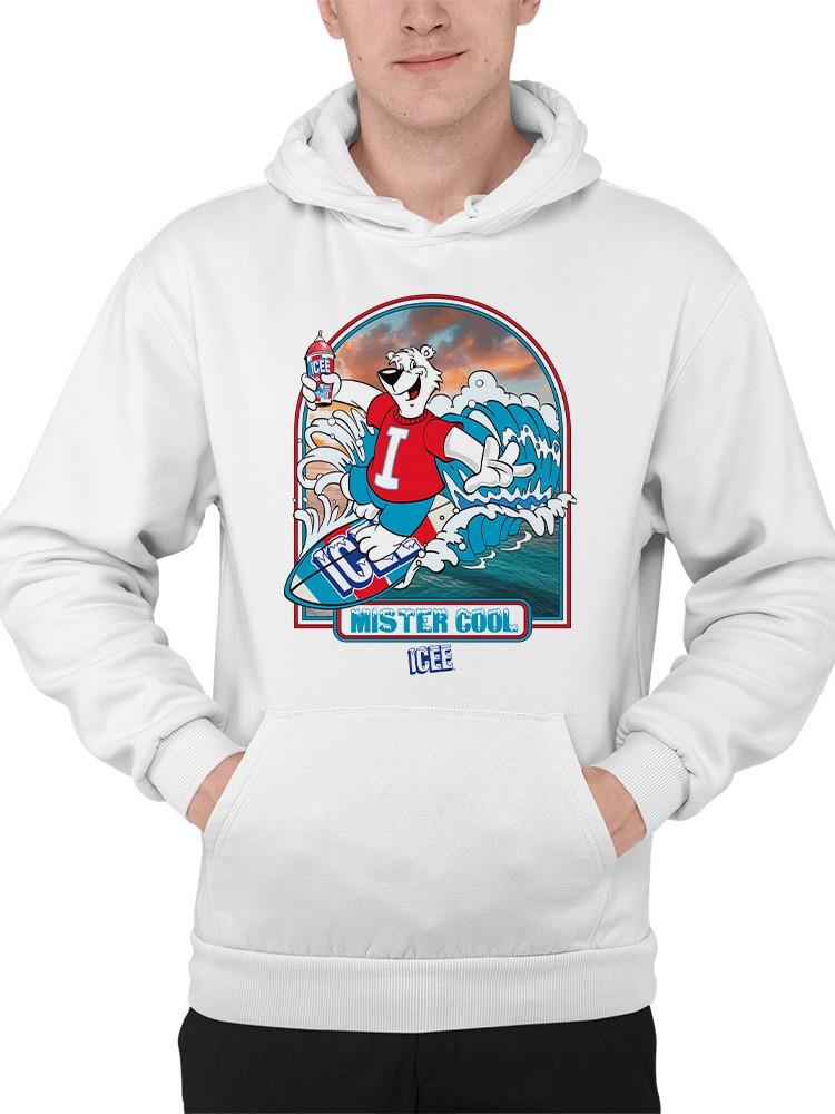 Offiziell lizenzierter ICEE Surfing Wave Vibes - cooles Grafikdesign Herren Hoodie - Bild 11 von 22