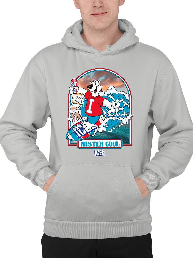 Offiziell lizenzierter ICEE Surfing Wave Vibes - cooles Grafikdesign Herren Hoodie - Bild 14 von 22