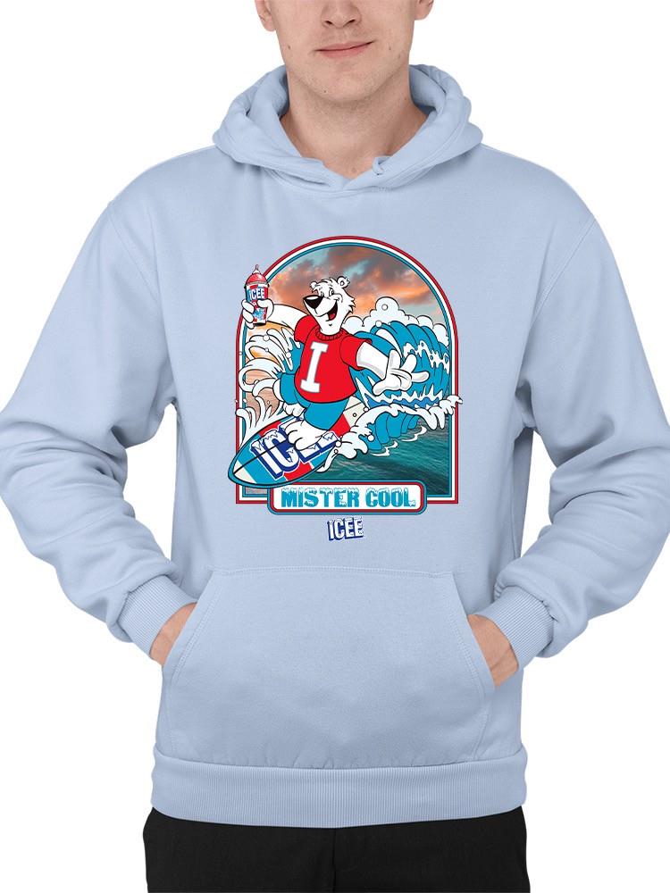 Offiziell lizenzierter ICEE Surfing Wave Vibes - cooles Grafikdesign Herren Hoodie - Bild 17 von 22