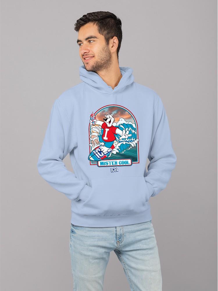 Offiziell lizenzierter ICEE Surfing Wave Vibes - cooles Grafikdesign Herren Hoodie - Bild 18 von 22