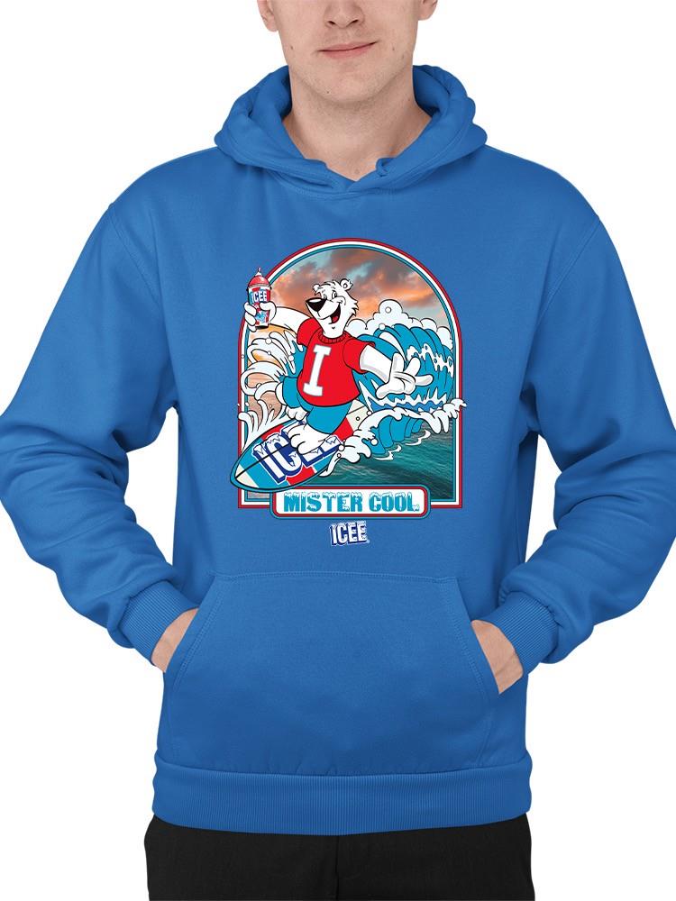 Offiziell lizenzierter ICEE Surfing Wave Vibes - cooles Grafikdesign Herren Hoodie - Bild 20 von 22