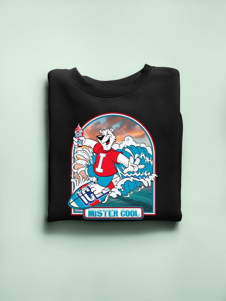 Offiziell lizenziertes ICEE Surfing Wave Vibes - cooles Design Herren Sweatshirt - Bild 7 von 25