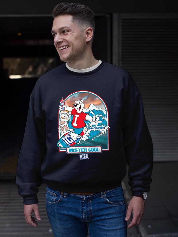 Offiziell lizenziertes ICEE Surfing Wave Vibes - cooles Design Herren Sweatshirt - Bild 9 von 25