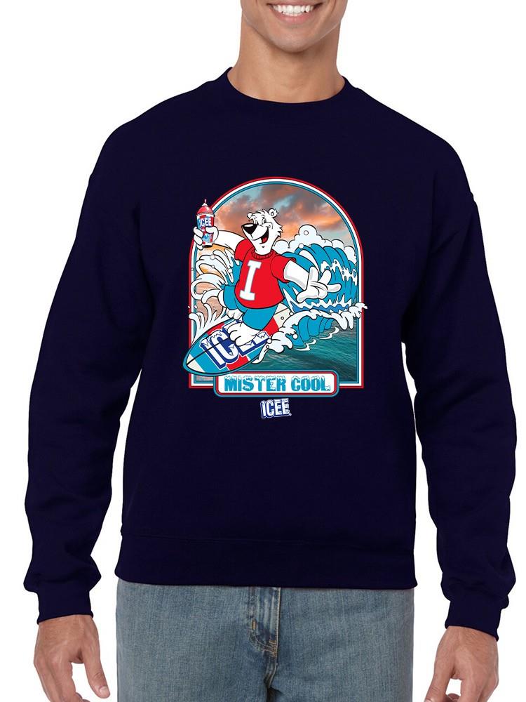 Offiziell lizenziertes ICEE Surfing Wave Vibes - cooles Design Herren Sweatshirt - Bild 8 von 25