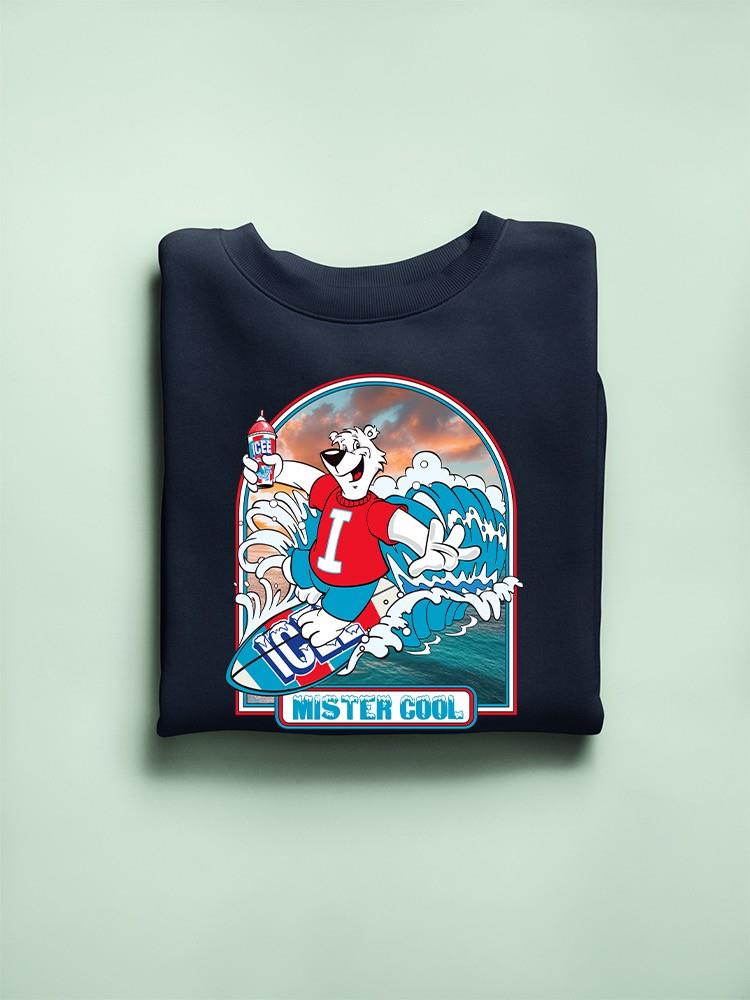Offiziell lizenziertes ICEE Surfing Wave Vibes - cooles Design Herren Sweatshirt - Bild 10 von 25