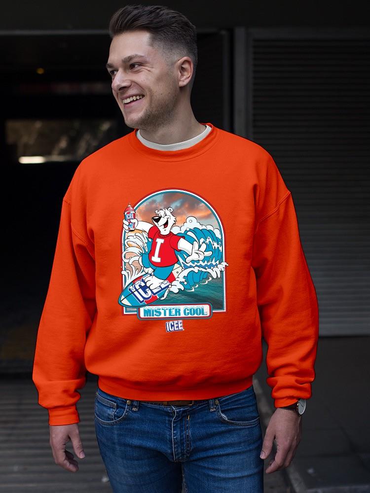Offiziell lizenziertes ICEE Surfing Wave Vibes - cooles Design Herren Sweatshirt - Bild 12 von 25