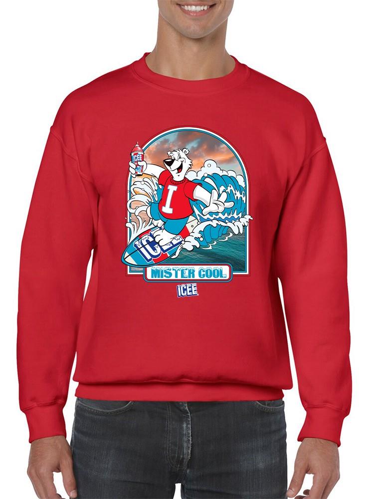 Offiziell lizenziertes ICEE Surfing Wave Vibes - cooles Design Herren Sweatshirt - Bild 14 von 25