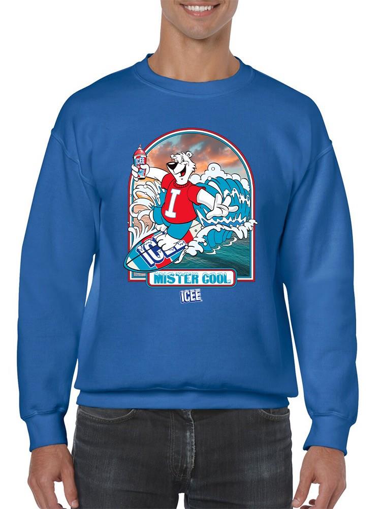 Offiziell lizenziertes ICEE Surfing Wave Vibes - cooles Design Herren Sweatshirt - Bild 23 von 25
