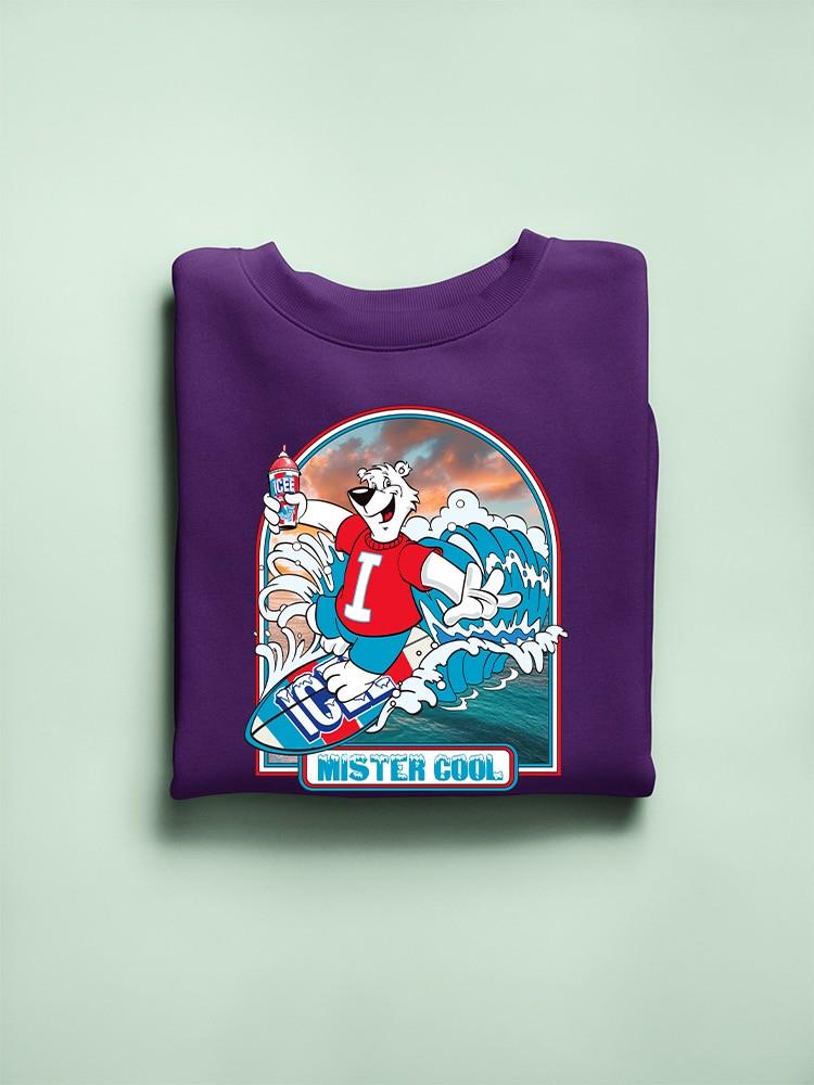 Offiziell lizenziertes ICEE Surfing Wave Vibes - cooles Design Sweatshirt Damen - Bild 10 von 22