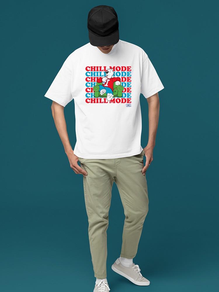 Officially Licensed ICEE Chill Mode Activated Frosty Graphic Men's T-shirt - Picture 6 of 7
