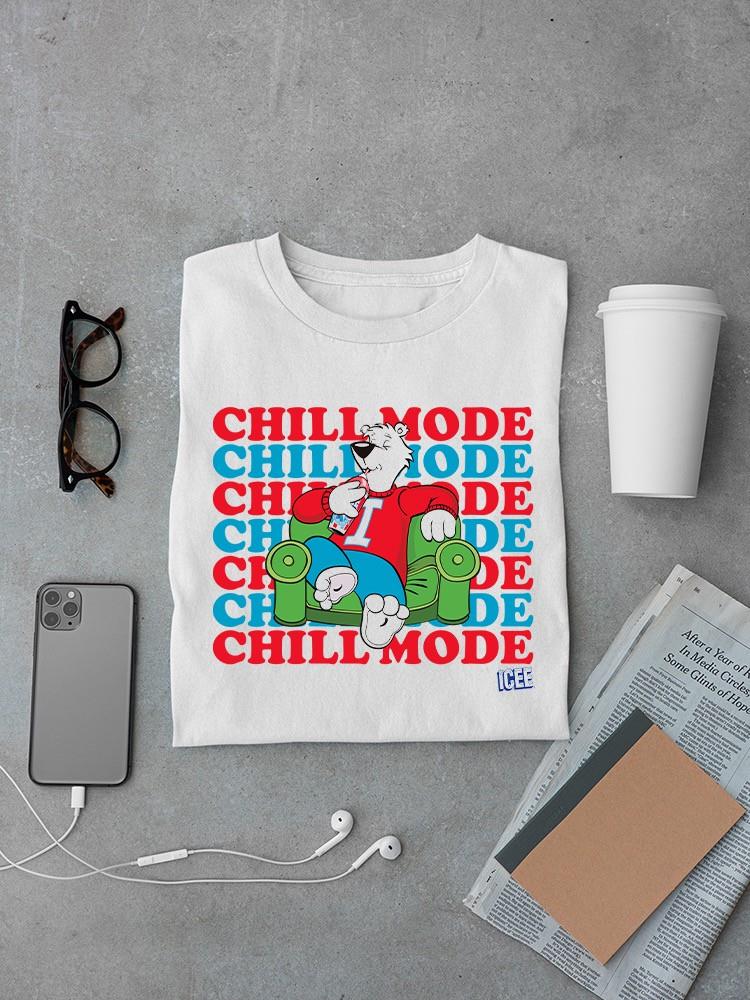 Officially Licensed ICEE Chill Mode Activated Frosty Graphic Men's T-shirt - Picture 7 of 7