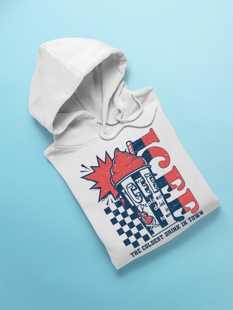 Offiziell lizenzierter ICEE Retro Explosion "Coldest Drink In Town" Herren Hoodie - Bild 7 von 13