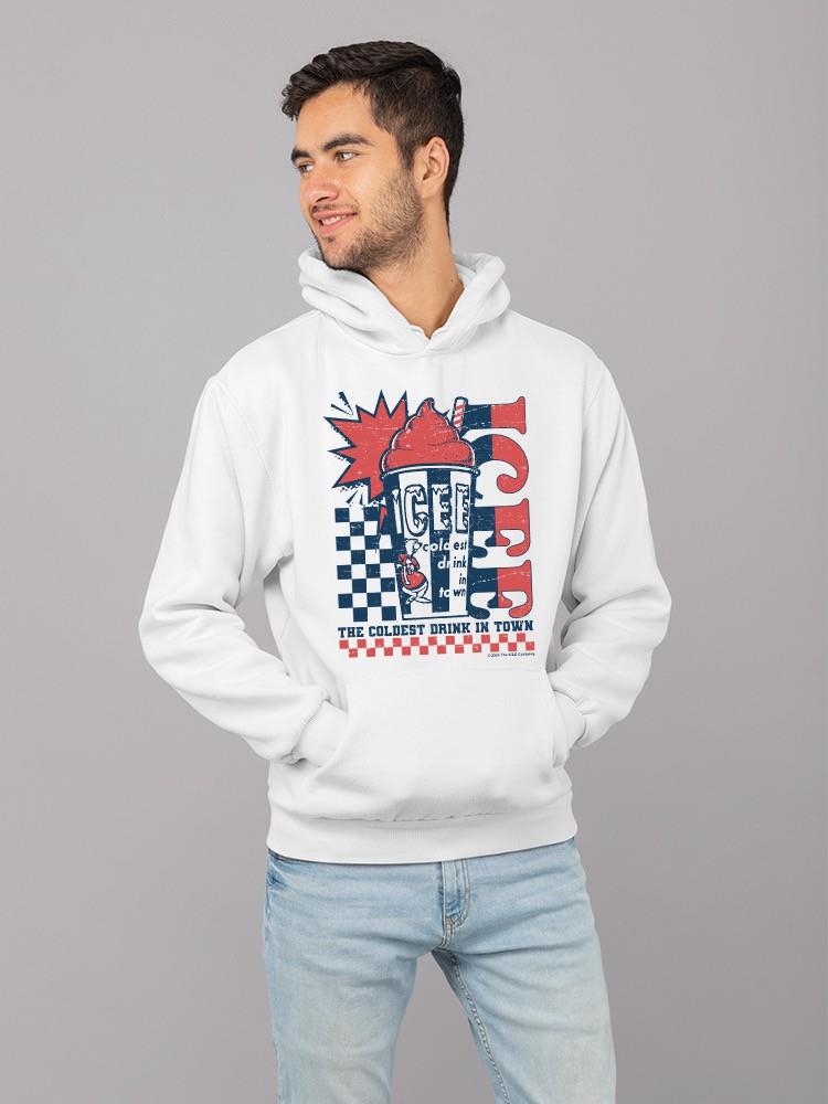Offiziell lizenzierter ICEE Retro Explosion "Coldest Drink In Town" Herren Hoodie - Bild 6 von 13