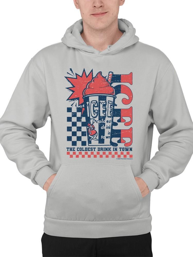 Offiziell lizenzierter ICEE Retro Explosion "Coldest Drink In Town" Herren Hoodie - Bild 8 von 13