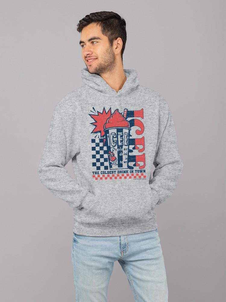 Offiziell lizenzierter ICEE Retro Explosion "Coldest Drink In Town" Herren Hoodie - Bild 9 von 13