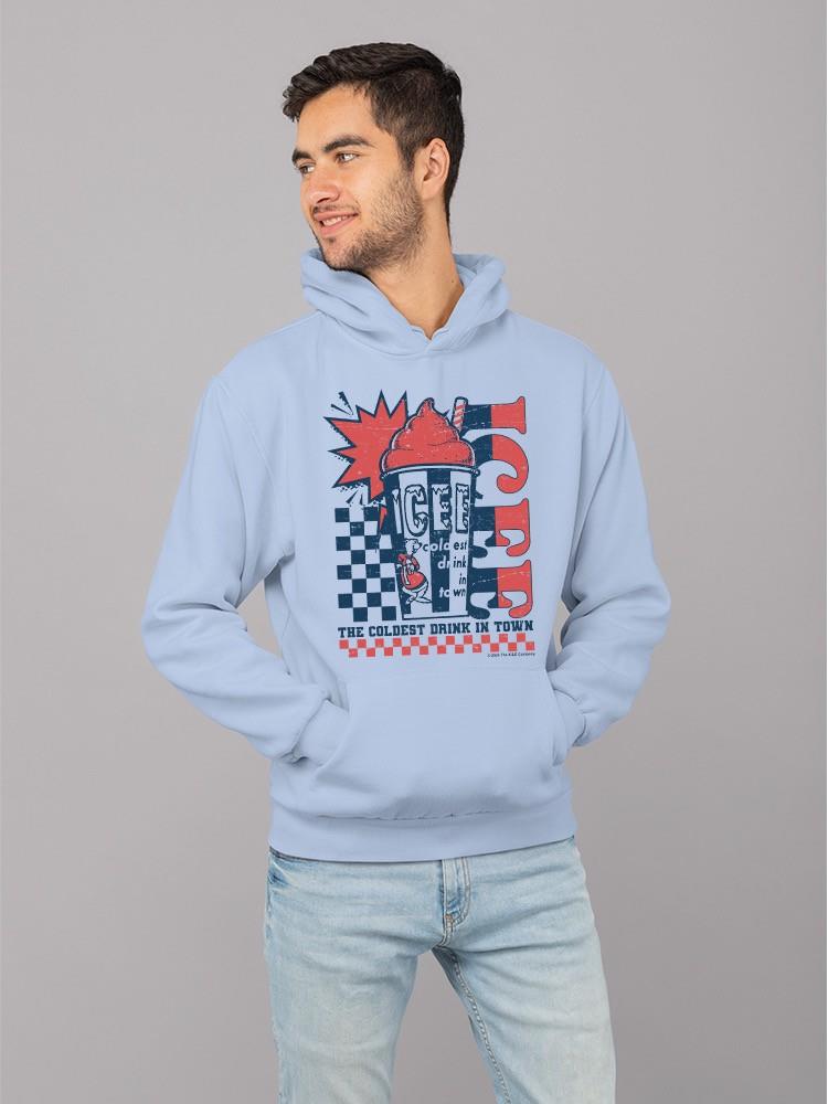 Offiziell lizenzierter ICEE Retro Explosion "Coldest Drink In Town" Herren Hoodie - Bild 12 von 13