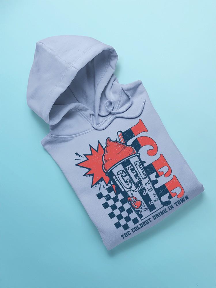 Offiziell lizenzierter ICEE Retro Explosion "Coldest Drink In Town" Herren Hoodie - Bild 13 von 13