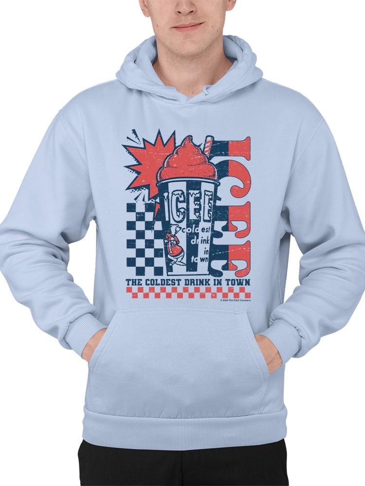 Offiziell lizenzierter ICEE Retro Explosion "Coldest Drink In Town" Herren Hoodie - Bild 11 von 13