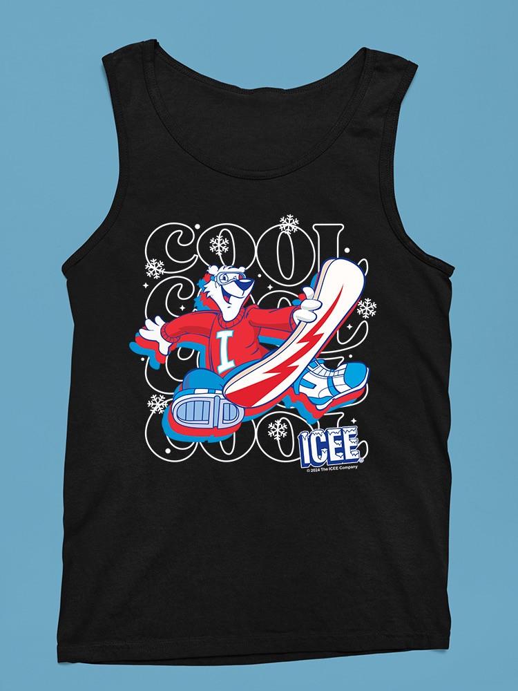 Officially Licensed ICEE Snowy Cool Vibes - Bear Snowboarding Graphic - Bild 3 von 7