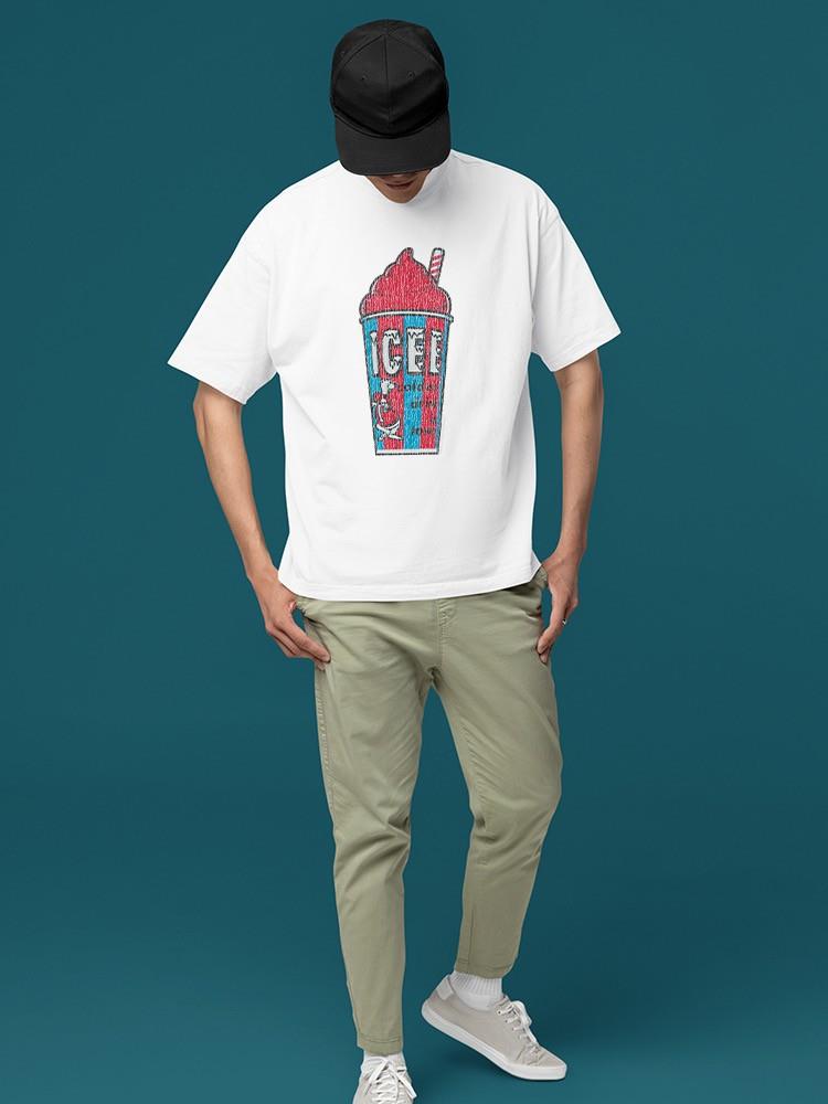 Officially Licensed ICEE Classic Cup Retro 'Coldest Drink In Town' Men's T-shirt - Picture 12 of 19