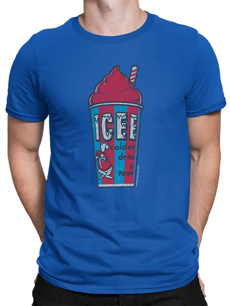 Officially Licensed ICEE Classic Cup Retro 'Coldest Drink In Town' Men's T-shirt - Picture 14 of 19