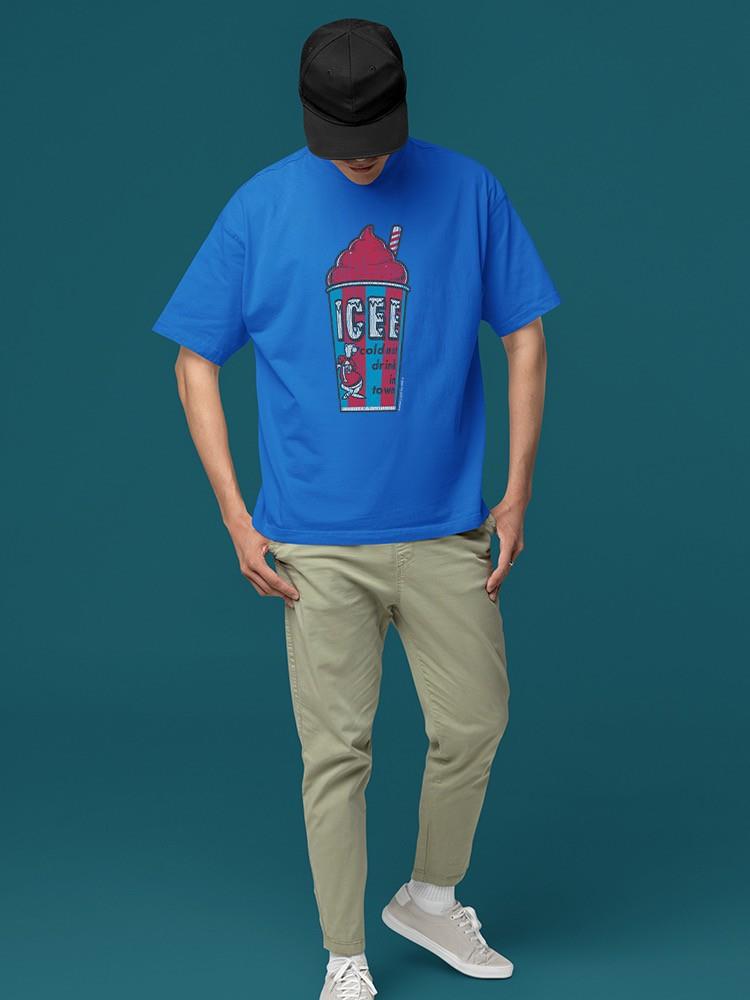 Officially Licensed ICEE Classic Cup Retro 'Coldest Drink In Town' Men's T-shirt - Picture 15 of 19