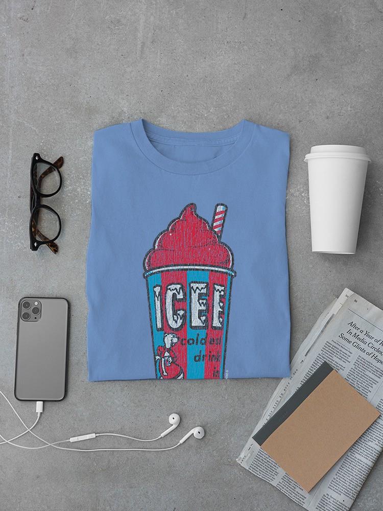 Officially Licensed ICEE Classic Cup Retro 'Coldest Drink In Town' Men's T-shirt - Picture 19 of 19