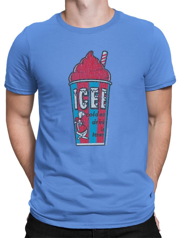 Officially Licensed ICEE Classic Cup Retro 'Coldest Drink In Town' Men's T-shirt - Picture 17 of 19