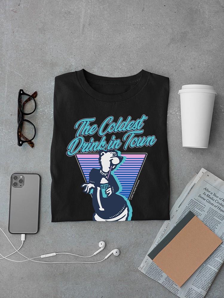 Officially Licensed ICEE Chill Vibes Triangle - Retro Cool Bear Men's T-shirt - Picture 7 of 19