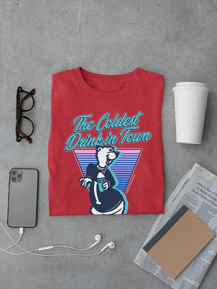 Officially Licensed ICEE Chill Vibes Triangle - Retro Cool Bear Men's T-shirt - Picture 10 of 19
