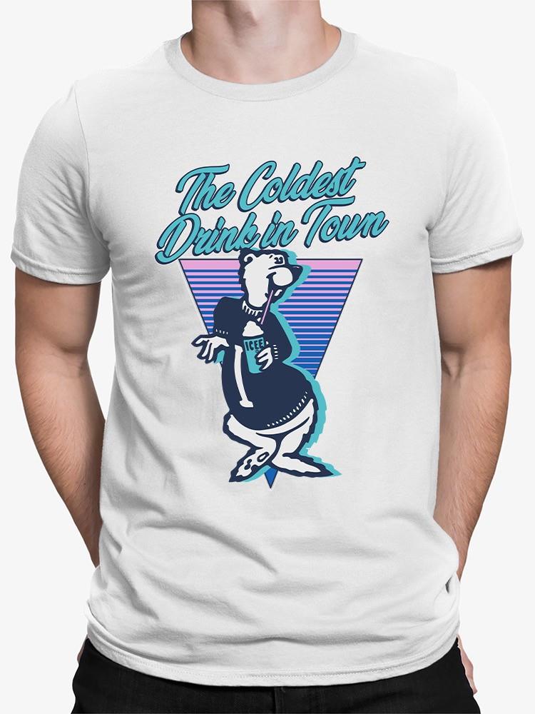 Officially Licensed ICEE Chill Vibes Triangle - Retro Cool Bear Men's T-shirt - Picture 11 of 19