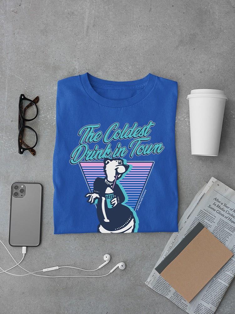 Officially Licensed ICEE Chill Vibes Triangle - Retro Cool Bear Men's T-shirt - Picture 16 of 19