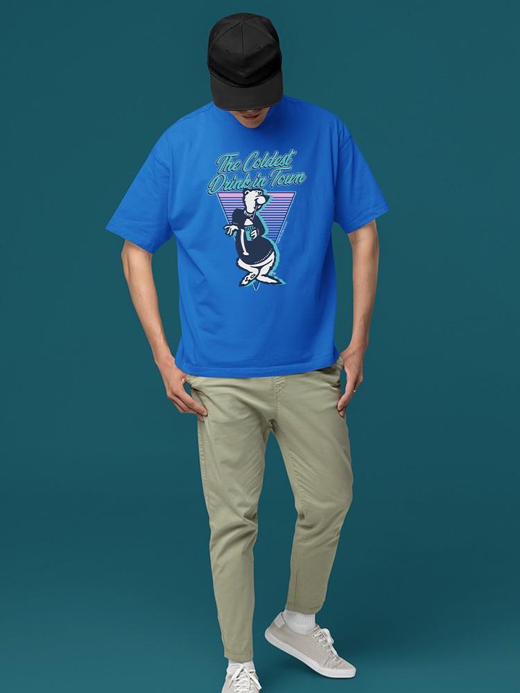 Officially Licensed ICEE Chill Vibes Triangle - Retro Cool Bear Men's T-shirt - Picture 15 of 19