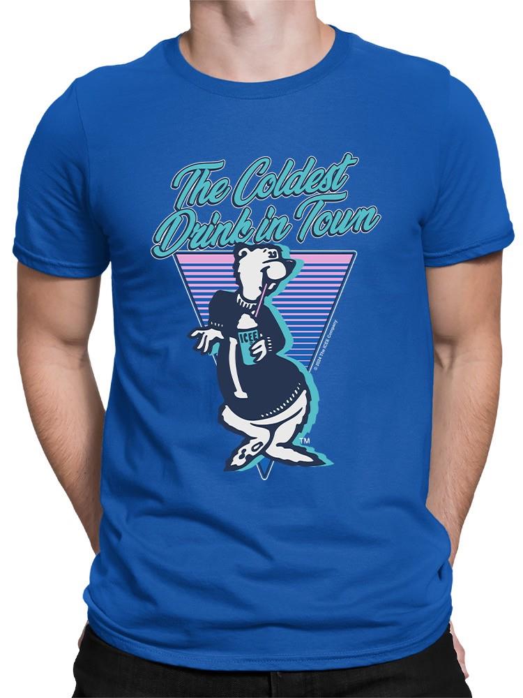 Officially Licensed ICEE Chill Vibes Triangle - Retro Cool Bear Men's T-shirt - Picture 14 of 19