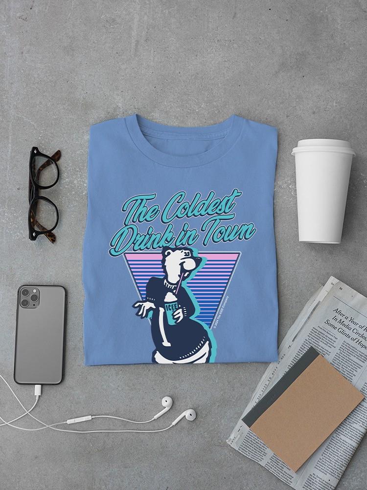 Officially Licensed ICEE Chill Vibes Triangle - Retro Cool Bear Men's T-shirt - Picture 19 of 19