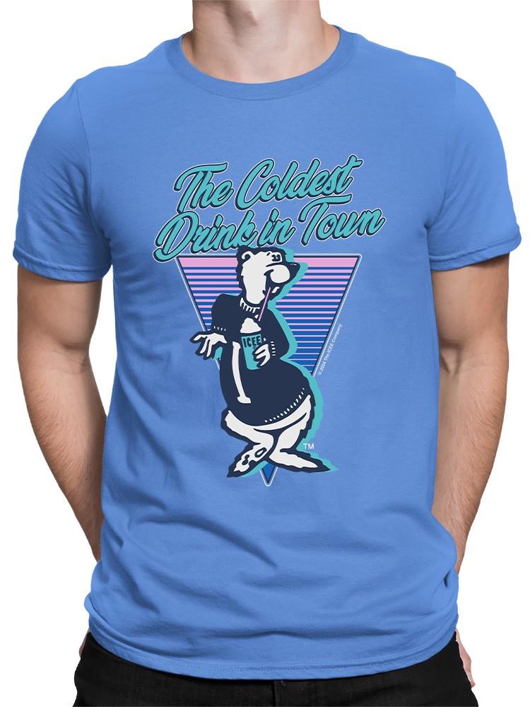 Officially Licensed ICEE Chill Vibes Triangle - Retro Cool Bear Men's T-shirt - Picture 17 of 19