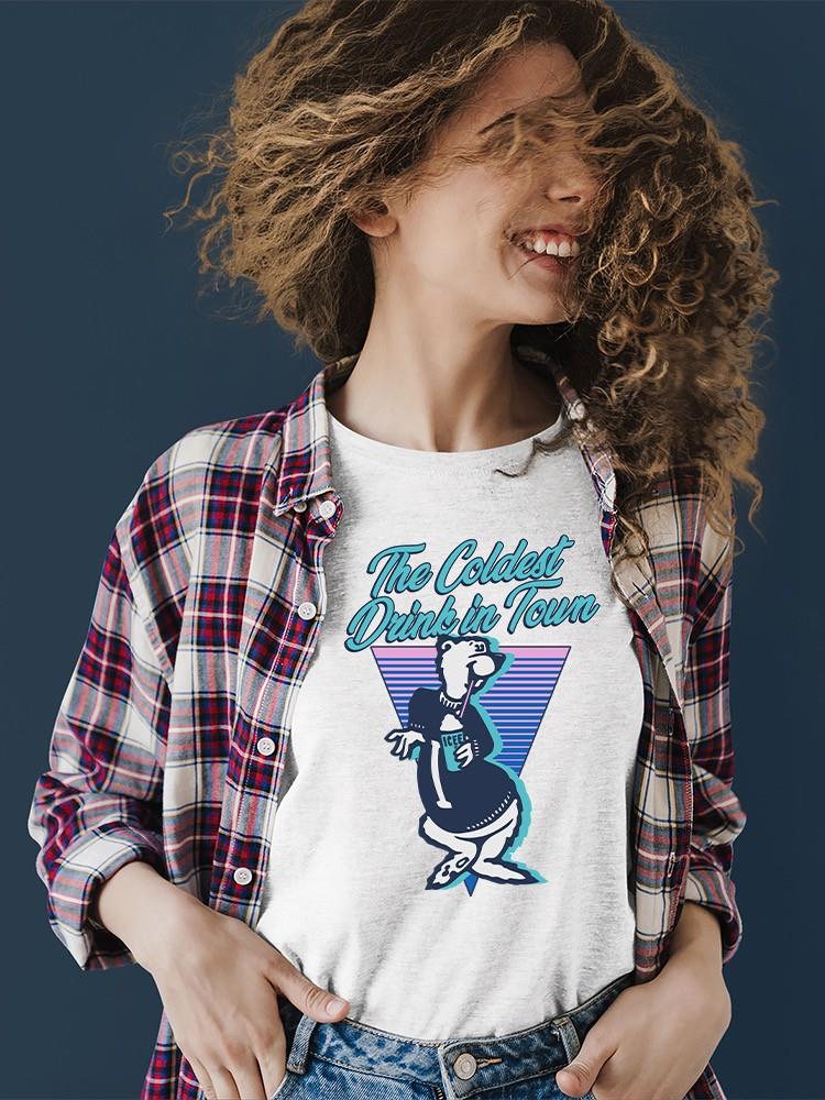 Officially Licensed ICEE Chill Vibes Triangle - Retro Cool Bear Women's T-shirt - Picture 9 of 13