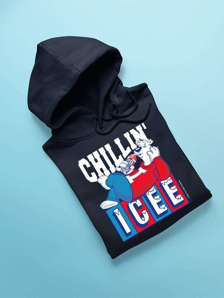 Offiziell lizenzierter ICEE Relaxed Chill Mode - Bear Fun Grafik Herren Hoodie - Bild 10 von 13