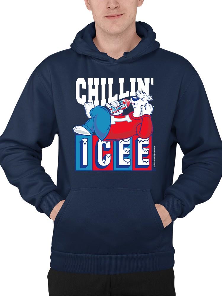 Offiziell lizenzierter ICEE Relaxed Chill Mode - Bear Fun Grafik Herren Hoodie - Bild 8 von 13
