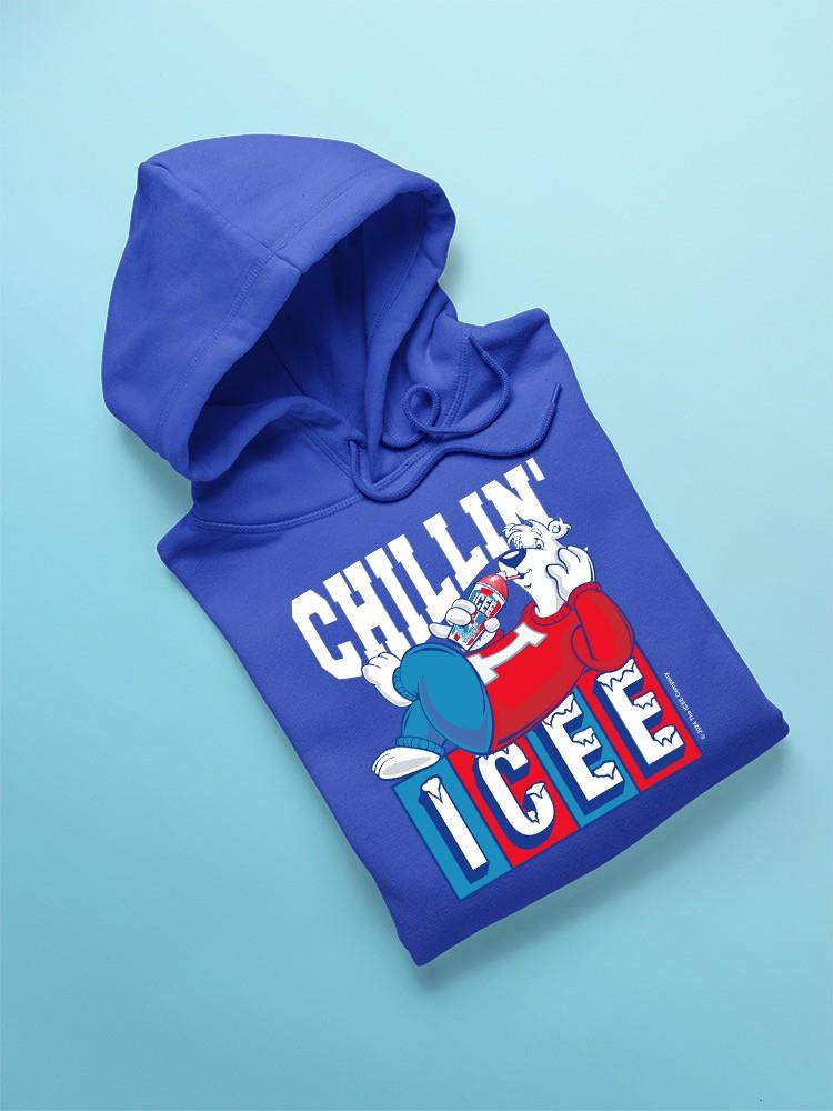 Offiziell lizenzierter ICEE Relaxed Chill Mode - Bear Fun Grafik Herren Hoodie - Bild 13 von 13