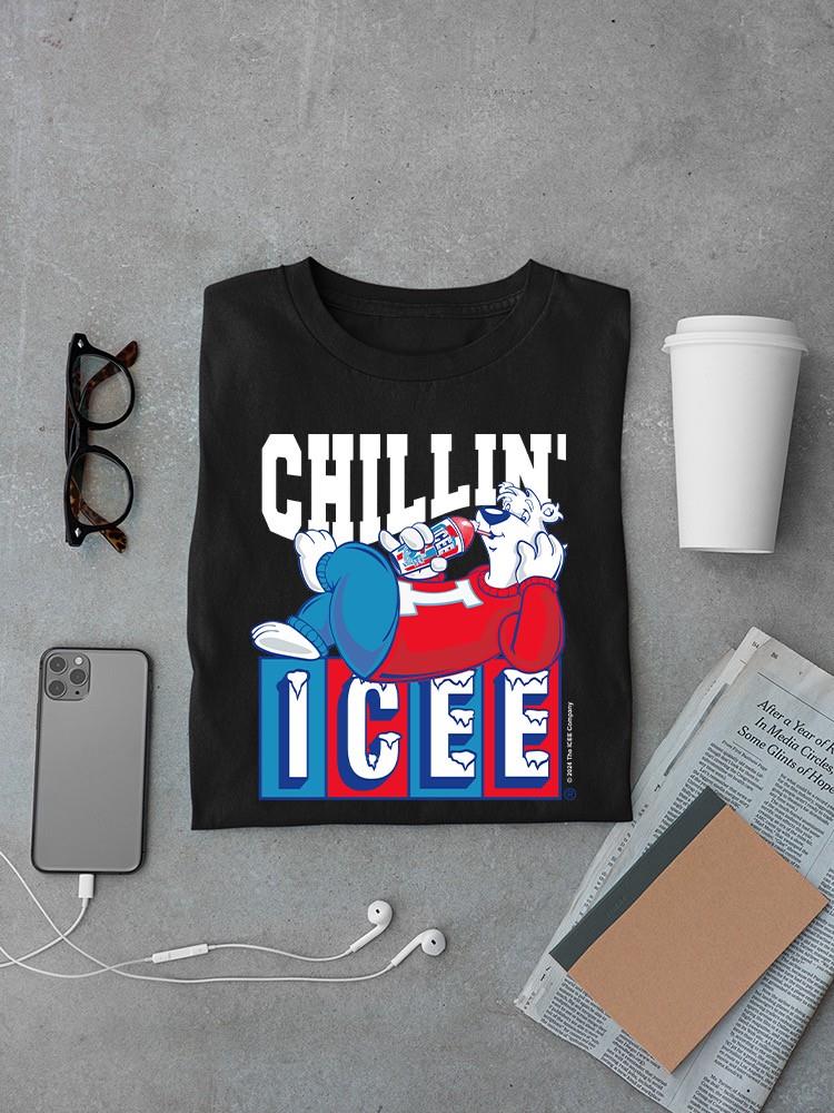 Officially Licensed ICEE Relaxed Chill Mode Bear Graphic Men's T-shirt - Picture 7 of 16