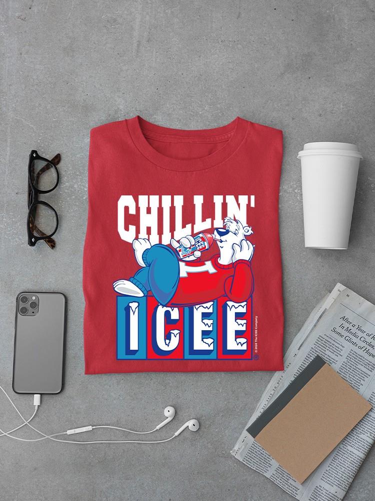 Officially Licensed ICEE Relaxed Chill Mode Bear Graphic Men's T-shirt - Picture 10 of 16