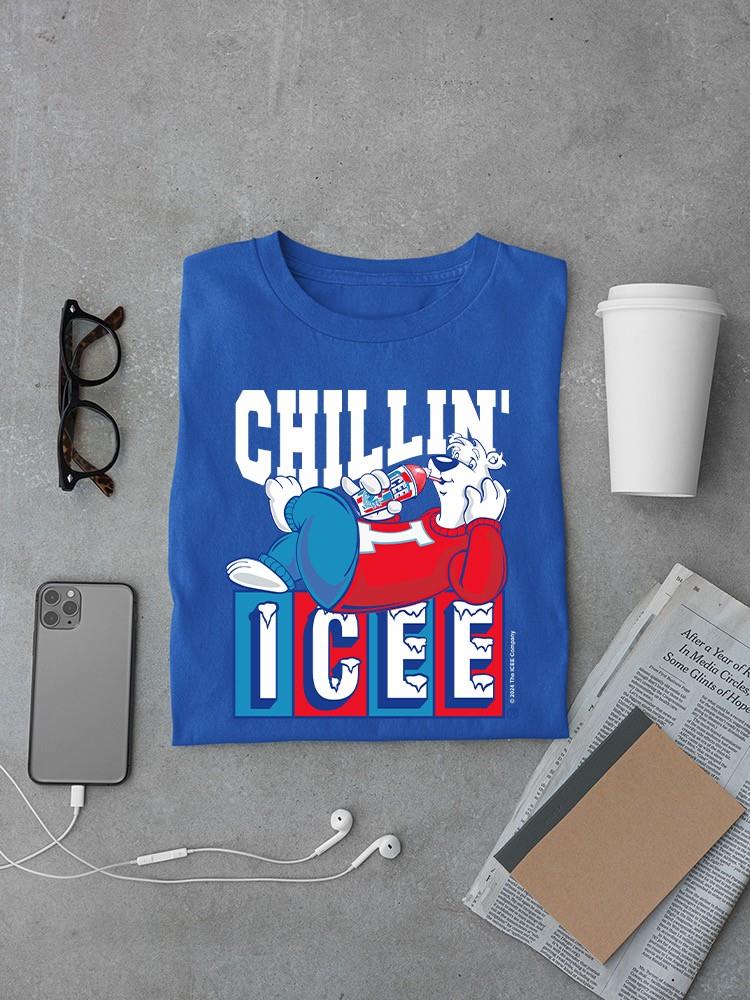 Officially Licensed ICEE Relaxed Chill Mode Bear Graphic Men's T-shirt - Picture 13 of 16