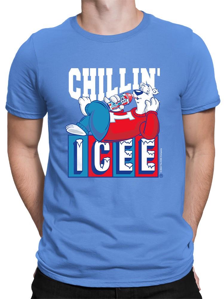 Officially Licensed ICEE Relaxed Chill Mode Bear Graphic Men's T-shirt - Picture 14 of 16