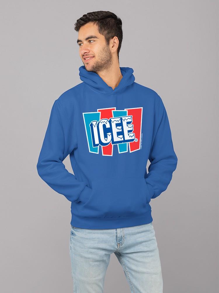 Officially Licensed ICEE Frosty Refresh Retro Graphic Men's Hoodie - Picture 21 of 22